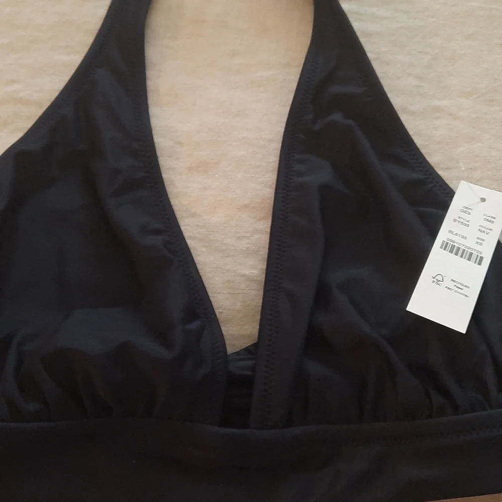 Jcrew Swim top ,Size XS, Navy, NWT. - Picture 3 of 3